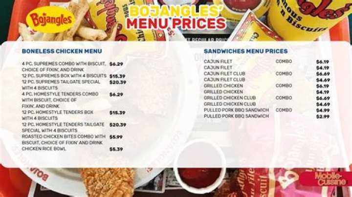 Bojangles Ingredients List PDF: Full Recipe Guide & Menu Details