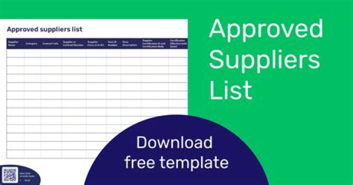 Bombardier Approved Supplier List PDF – Official Compliance List