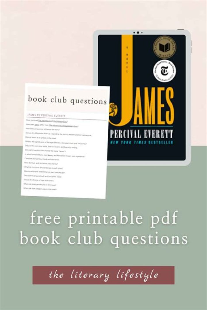 Free Book Club Questions for James PDF – Download Now
