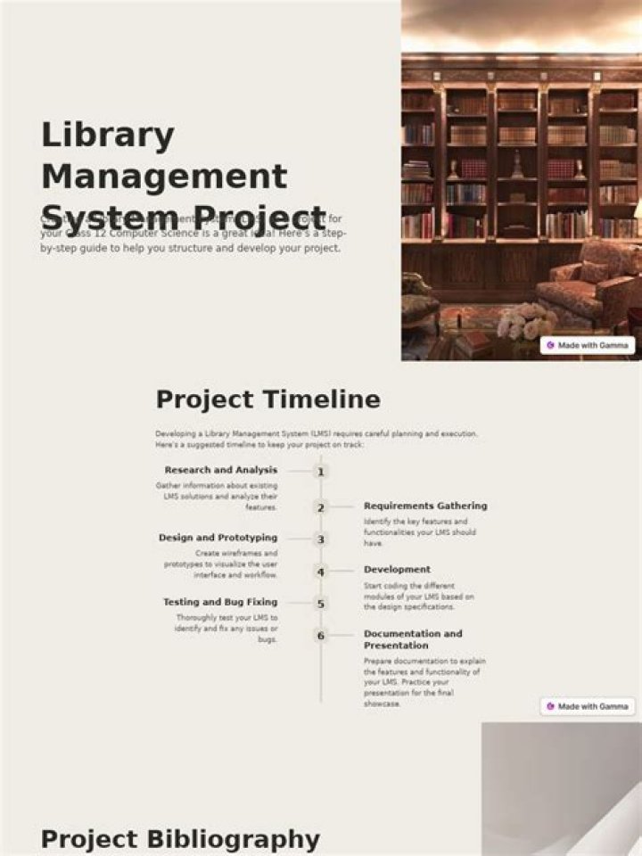 Book Management System Project PDF Guide: Build Efficient Library Systems