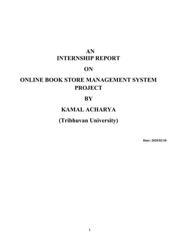 Book Store Management System Project PDF: Full Implementation Guide