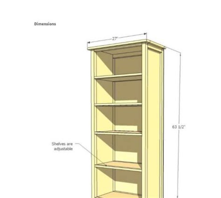 Free Bookcase Plans PDF: Download Stylish Shelving Designs