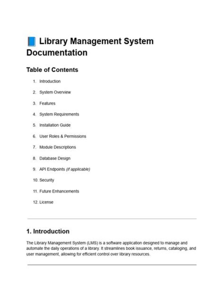 Bookshop Management System Documentation PDF: Expert Guide & Templates
