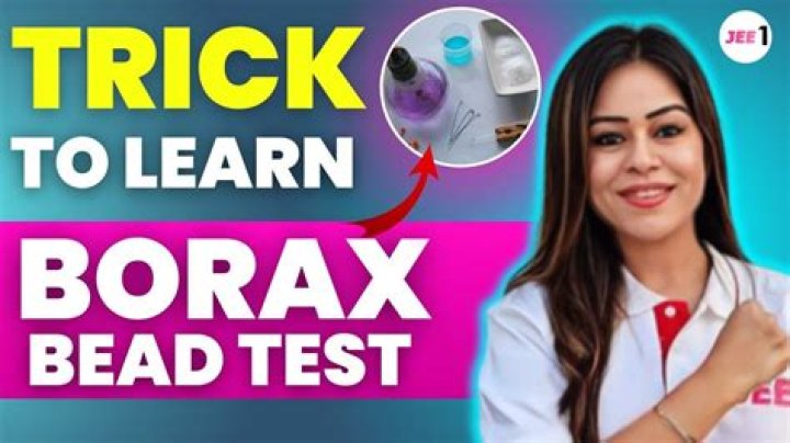 How to Perform a Borax Bead Test: Step-by-Step Guide & PDF