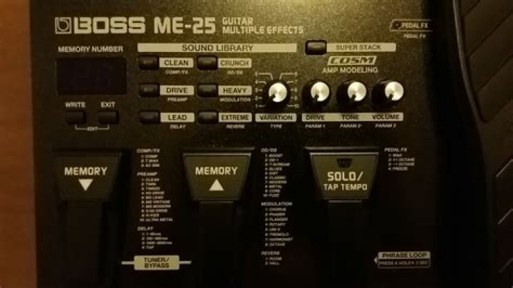 Boss Me 25 Sound Library PDF: Download Complete List