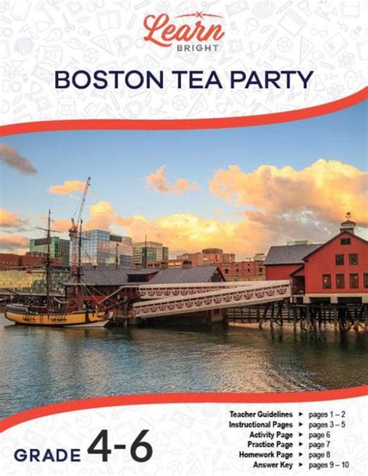 Boston Tea Party Lesson Plan PDF: Engaging History Activities for Middle School