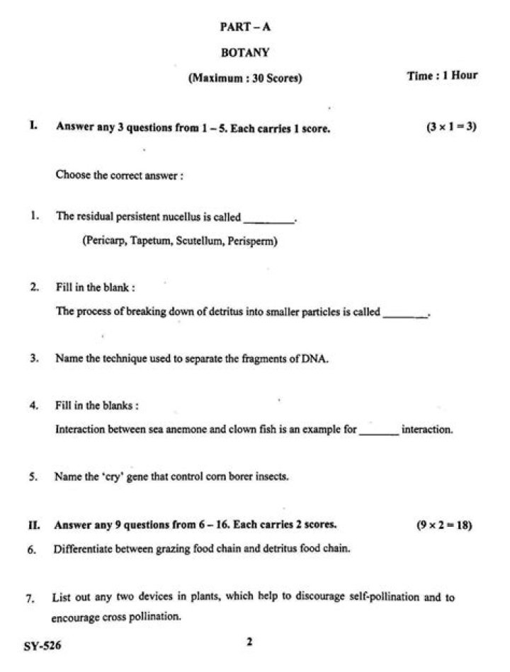 Botany Questions & Answers PDF: Expert Answers for Students and Enthusiasts