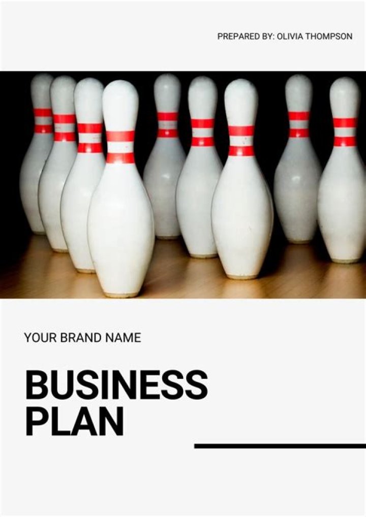 Bowling Alley Business Plan PDF – Step-by-Step Guide