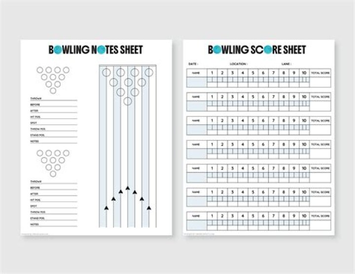Download Free Bowling Score Sheets PDF for Accurate Results