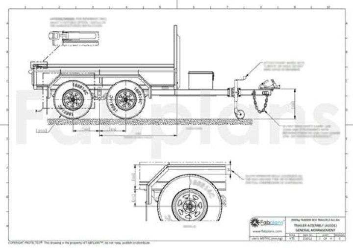Box Trailer Plans PDF: Easy-to-Follow Designs for Custom Truck Boxes