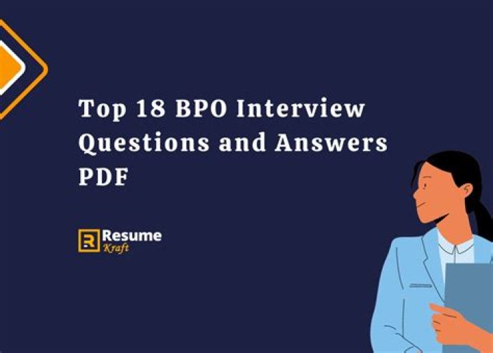 Top BPO Interview Questions & Answers PDF for Success
