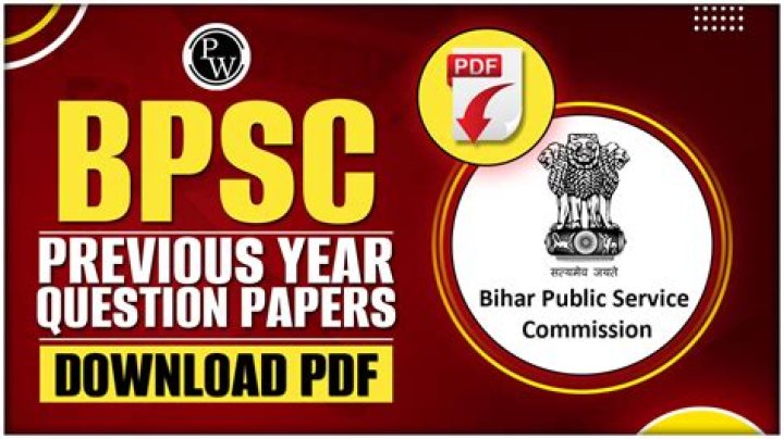 BPSC Previous Year Question PDF – Best Past Papers for Success