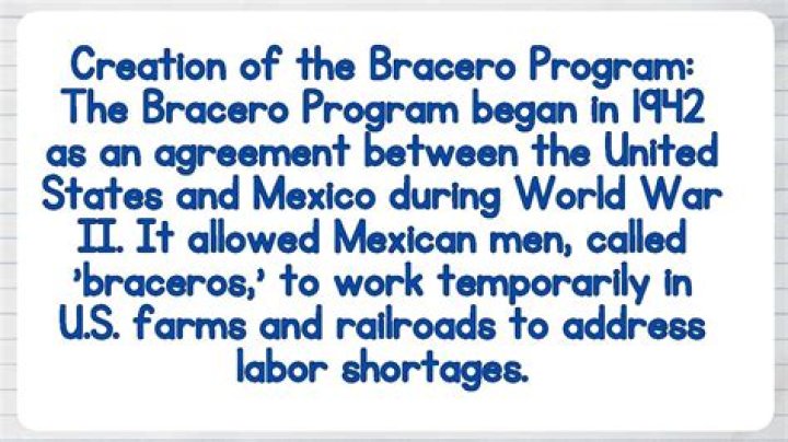 Bracero Program List Names PDF: Official Names & Key Documents