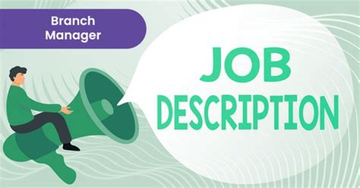 Branch Manager Job Description PDF: Full Career Guide