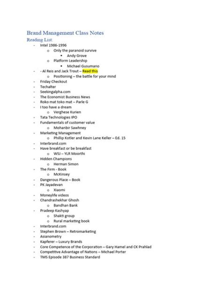 Master Brand Management: Essential PDF Notes for Success