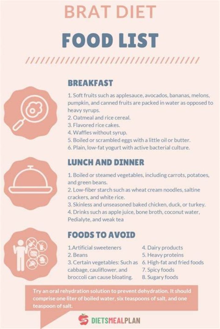 Complete Brat Diet Food List PDF for Healthy Growth