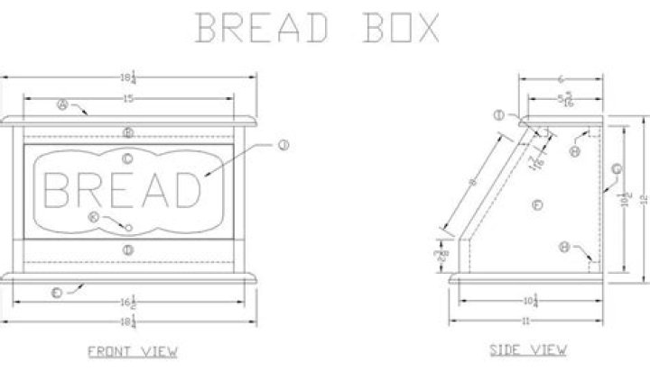 Bread Box Plans PDF: Easy DIY Kitchen Storage Solutions