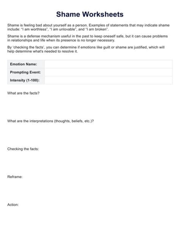 Brené Brown Shame Worksheet PDF: Explore Vulnerability & Emotional Shame