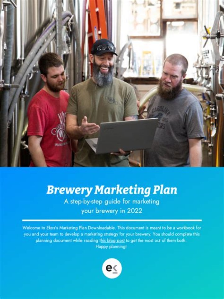 Master Your Brew: Brewery Marketing Plan PDF Guide