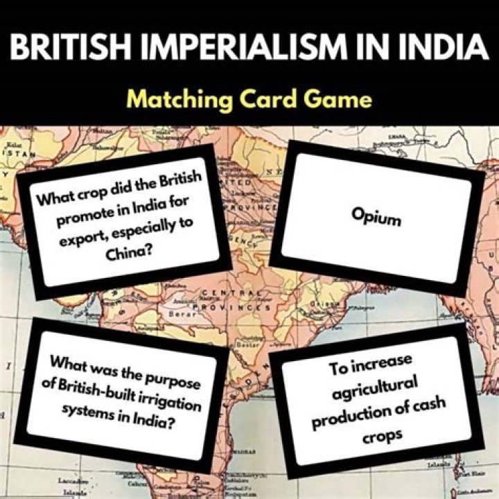 British Imperialism in India Worksheet Answer Key PDF for Students