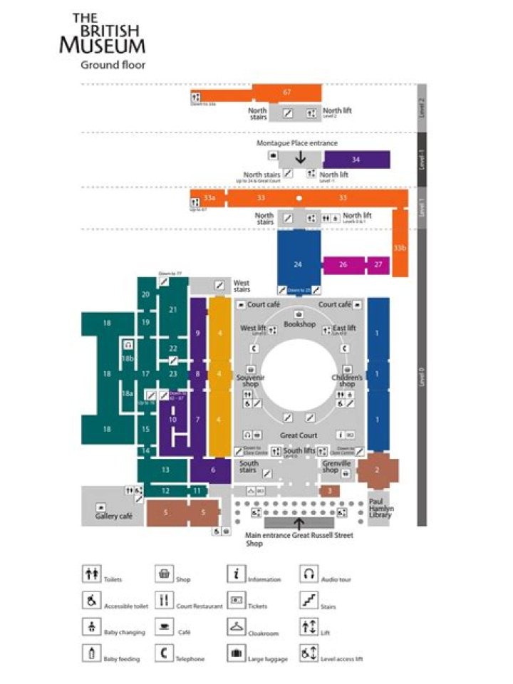 Free British Museum Floor Plan PDF – Download Detailed Layout