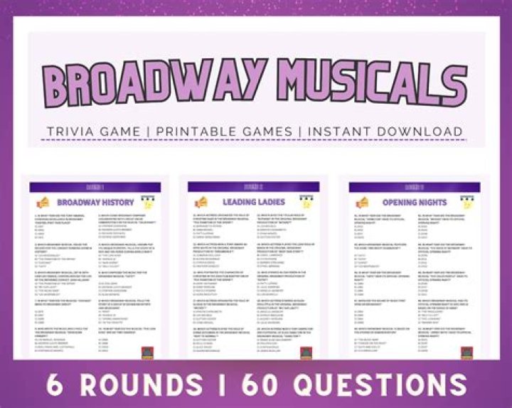 Top Broadway Trivia Questions PDF – Test Your Knowledge