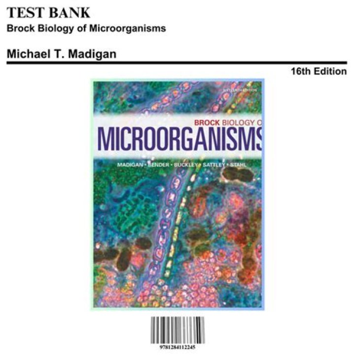 Brock Biology of Microorganisms 15th Edition Test Bank PDF – Complete Exam Questions