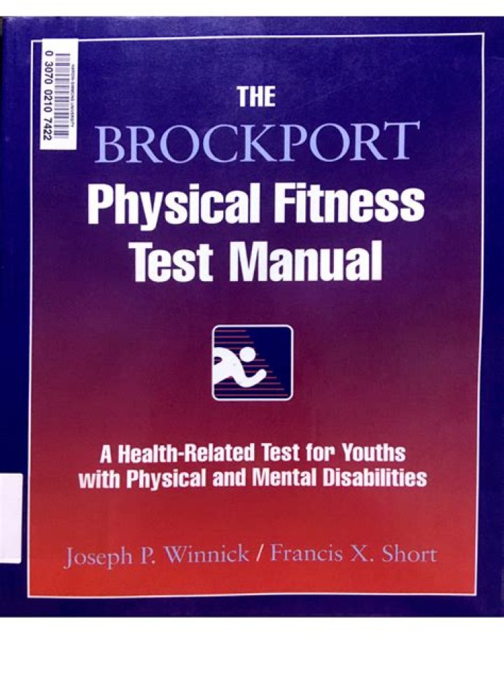 Brockport Physical Fitness Test Manual PDF – Official Study Guide