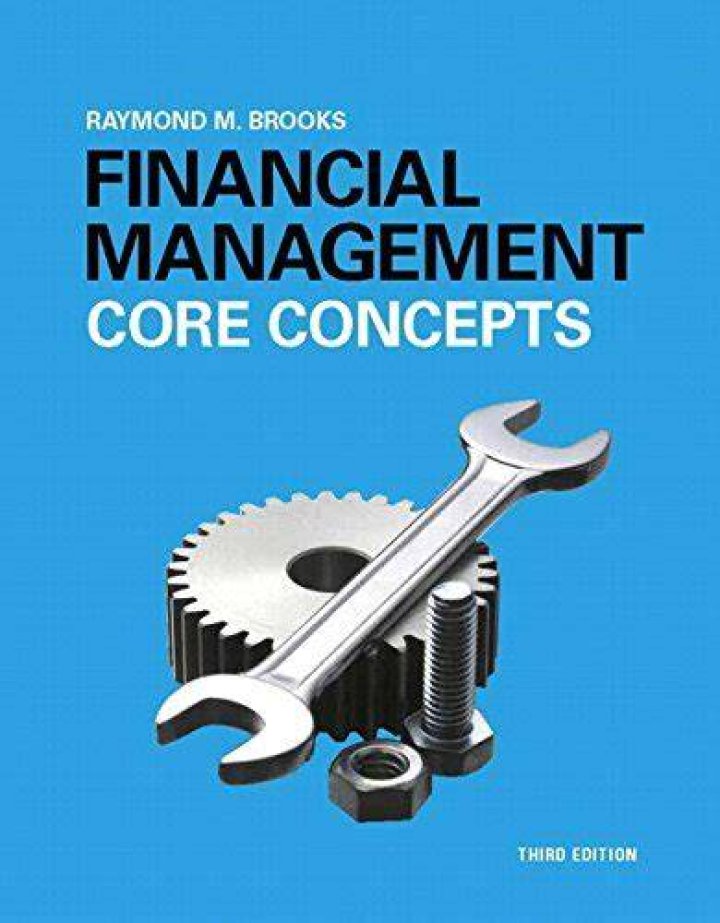 Brooks Financial Management Core Concepts: Key Principles PDF