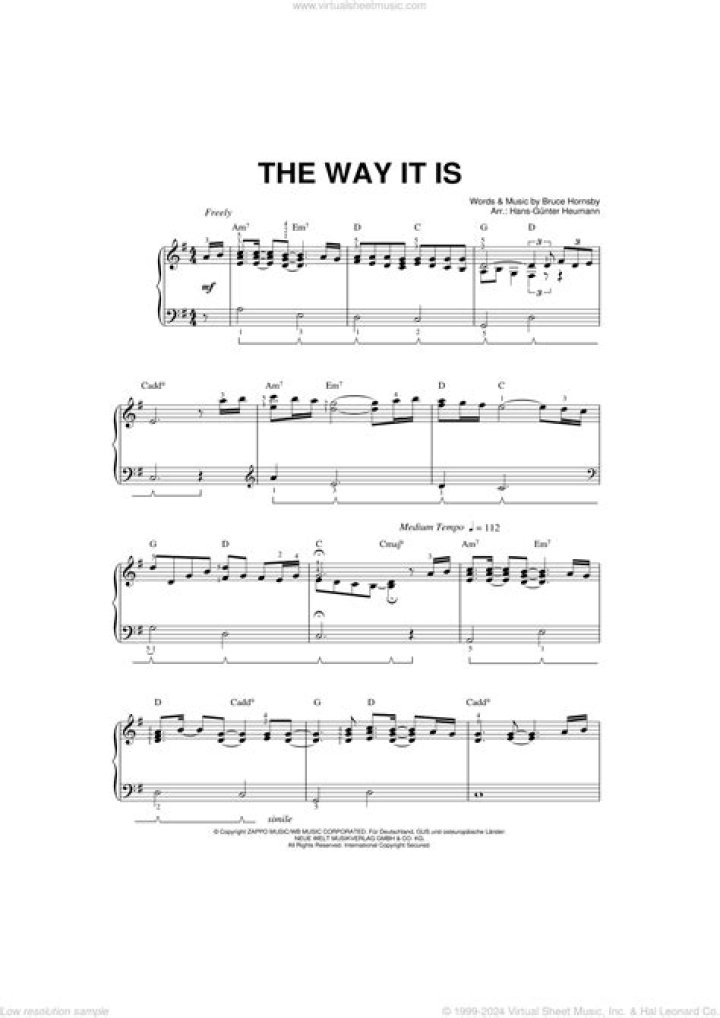 Bruce Hornsby Sheet Music PDF: Play His Timeless Melodies Easily
