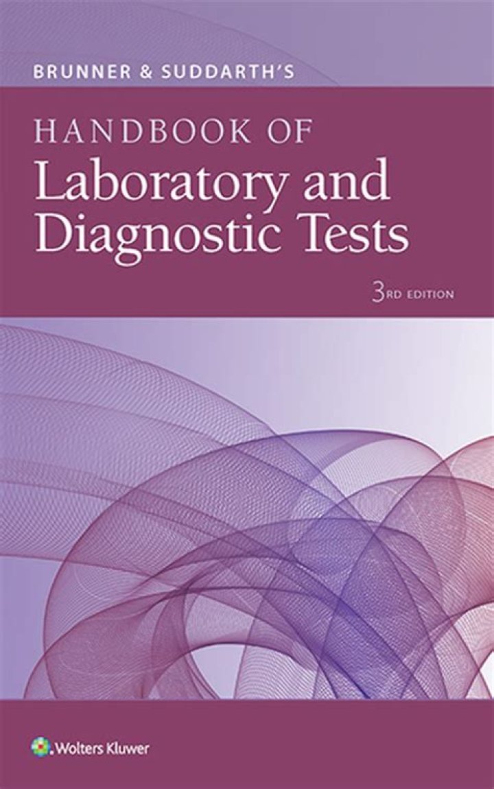 Brunner & Suddarth's Handbook of Laboratory and Diagnostic Tests PDF: Comprehensive Reference