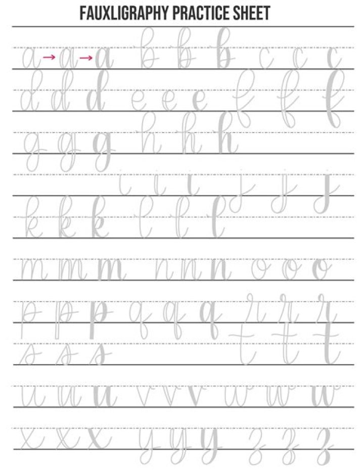 Brush Calligraphy Practice Sheets PDF – Perfect for Daily Improvement