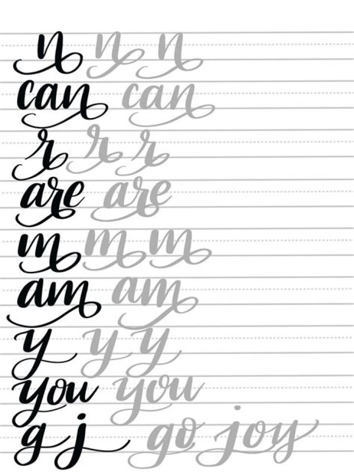 Master Brush Pen Calligraphy with Free Practice Sheets PDF