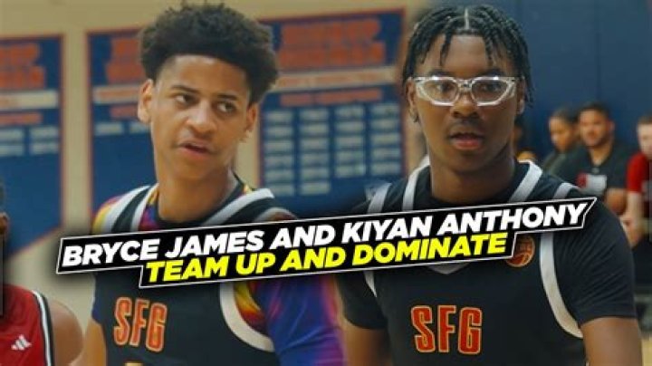 Bryce James and Kiyan Anthony team up for Las Vegas Big Time basketball