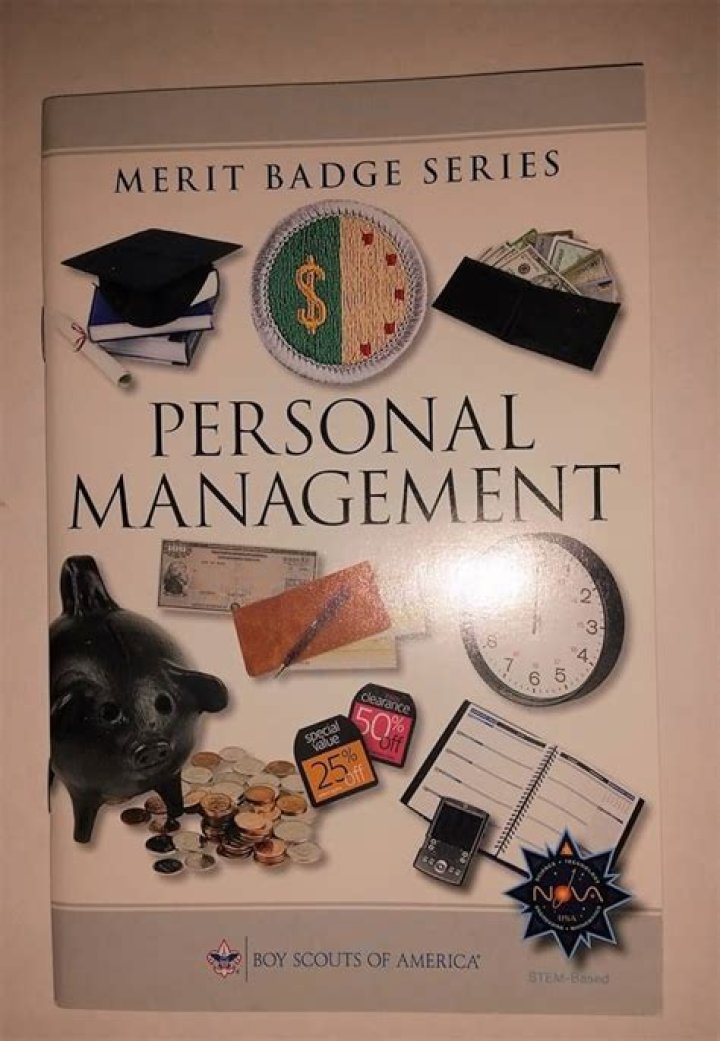 BSA Personal Management Merit Badge Book PDF Download