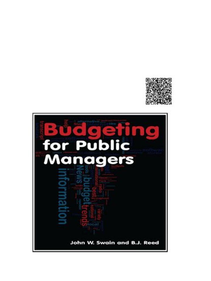 Budgeting for Public Managers: Essential PDF Guide