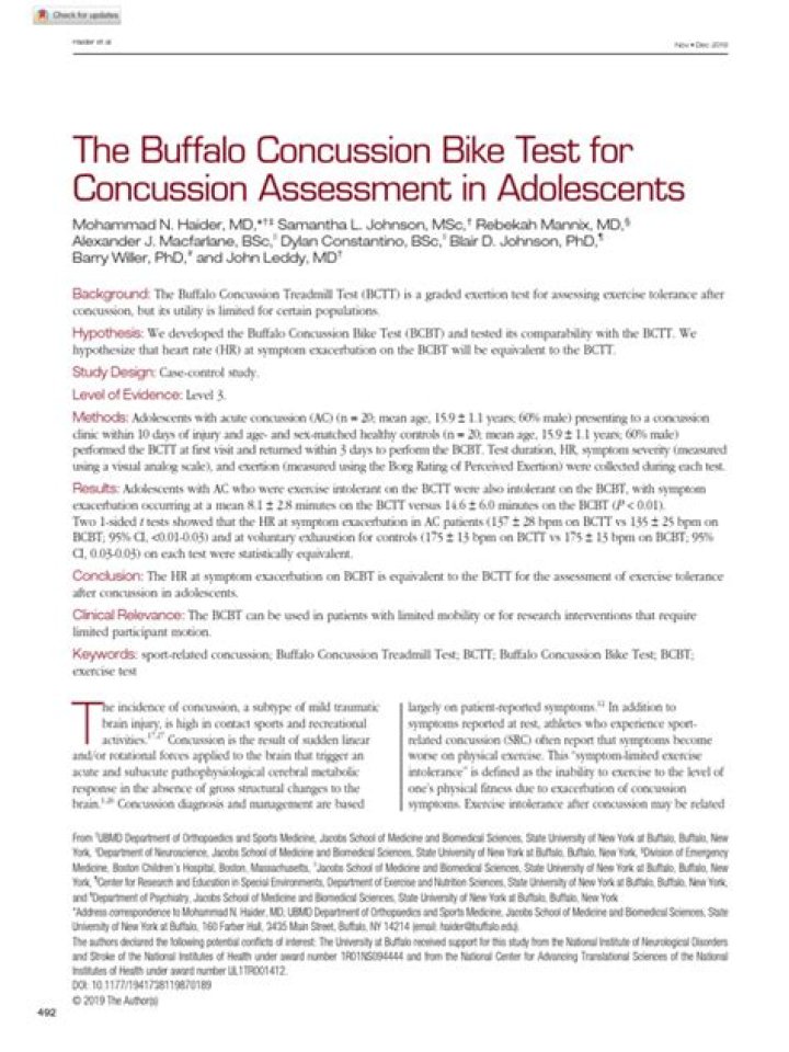 Buffalo Concussion Bike Test PDF: Essential Safety Guidelines