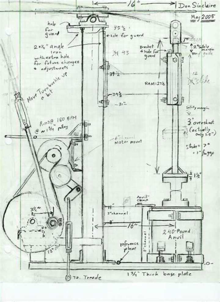 Build Your Own Power Hammer Plans Free PDF – DIY Guide