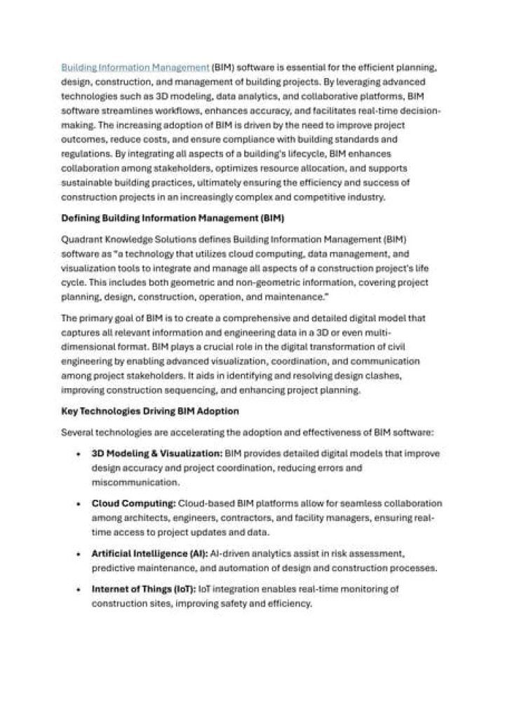 Building Information Management PDF: Optimize Construction Projects with Expert Insights