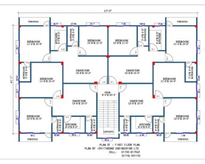 Download Free Building Layout Plan PDF for Efficient Space Design