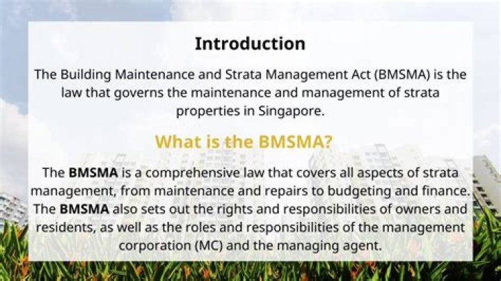 Essential Guide to Building Maintenance and Strata Management Act PDF
