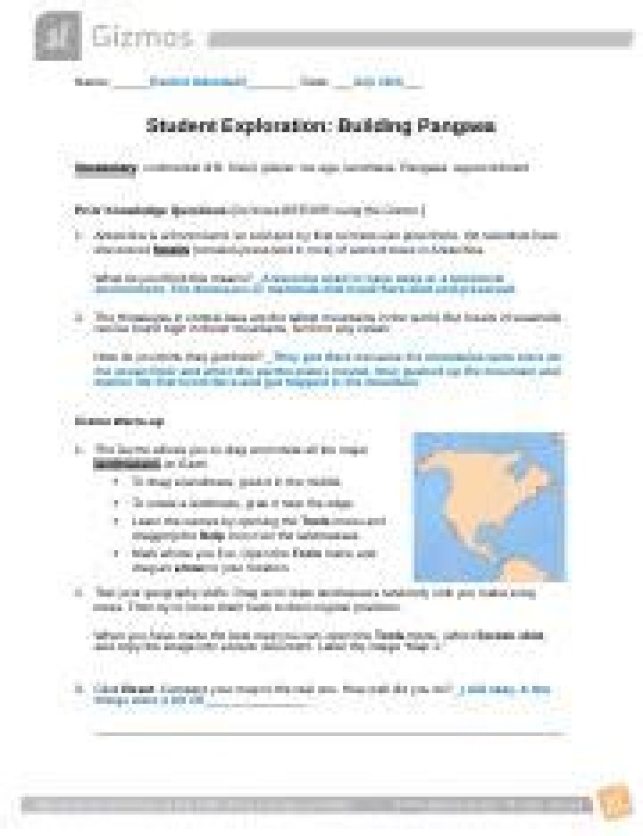Building Pangea Gizmo Answers PDF: Expert Guide & Solutions