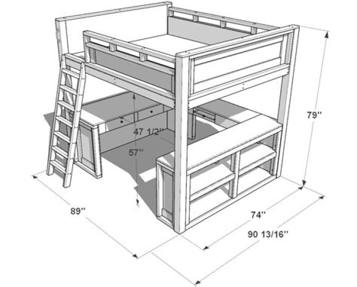Free Bunk Bed Plans with Stairs PDF – Download Now