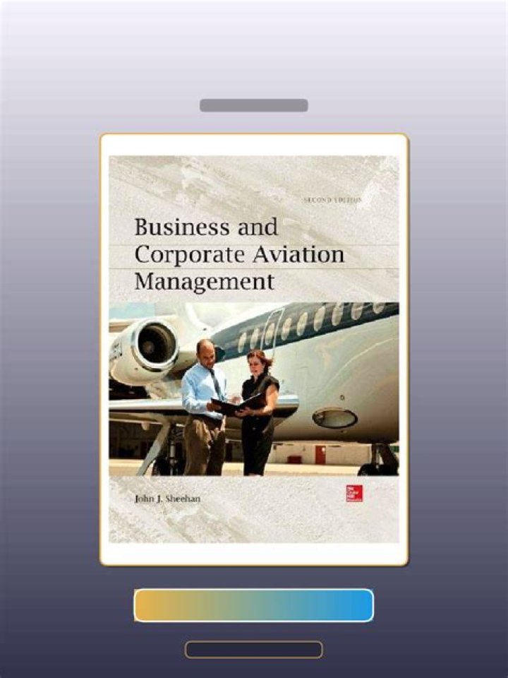 Business and Corporate Aviation Management Second Edition PDF Guide