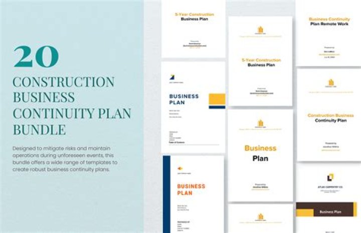Business Continuity Plan for Construction Company PDF – Ensure Uninterrupted Operations