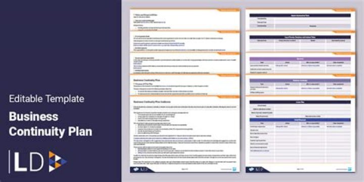 Business Continuity Plan Template for Manufacturing PDF – Download Now