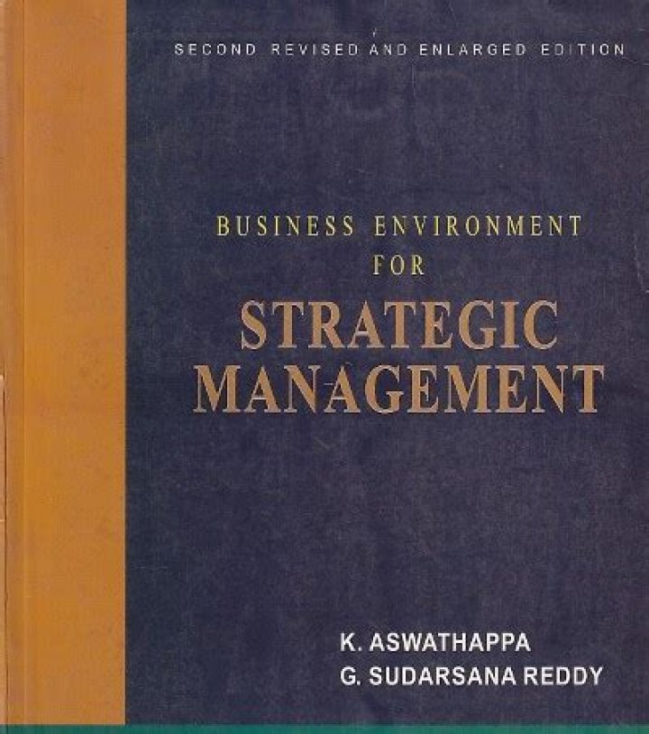 Business Environment for Strategic Management: Key Insights by K. Aswathappa (PDF)
