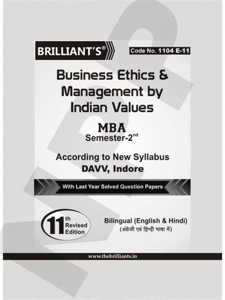 Business Ethics and Management by Indian Values: A PDF Guide