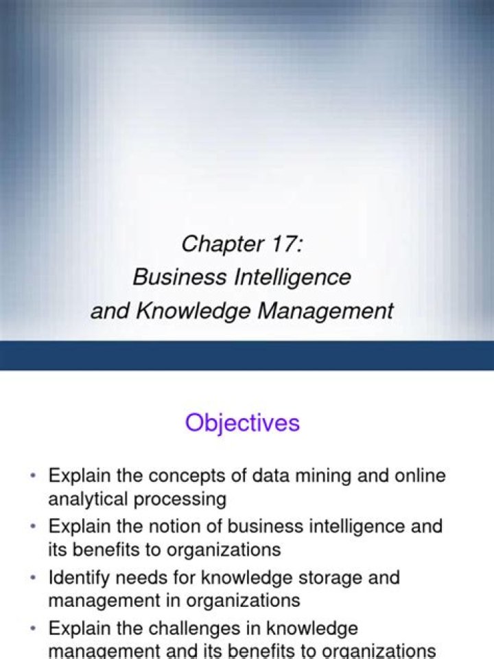 Business Intelligence and Knowledge Management PDF: Unlock Data-Driven Insights