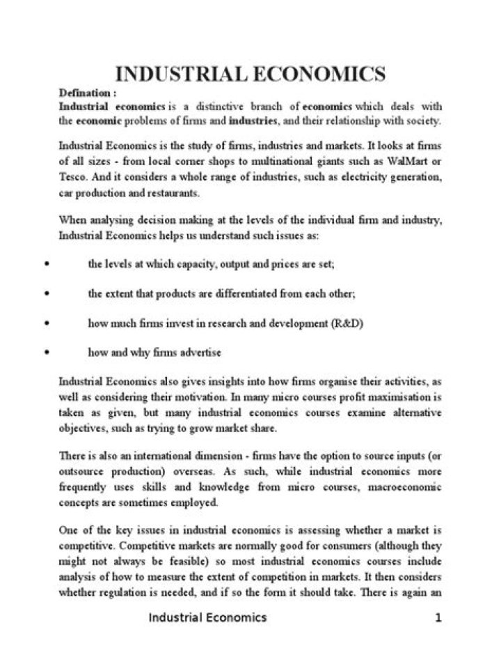 Master Business Management & Industrial Economics: A Comprehensive PDF Guide